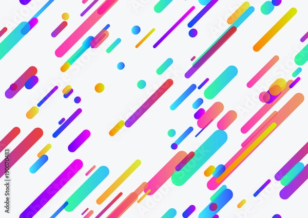 Fototapeta Bezszwowe modne linie neonowe wzór bezszwowe tło szablon