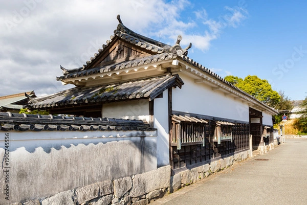 Obraz 大石邸長屋門　兵庫県赤穂市