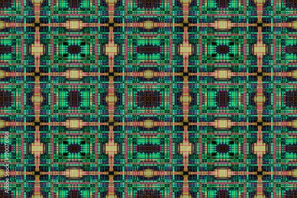 Fototapeta Abstract grid pattern