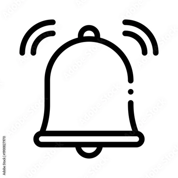 Obraz reminder line icon