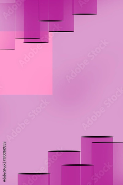 Obraz abstract pink background