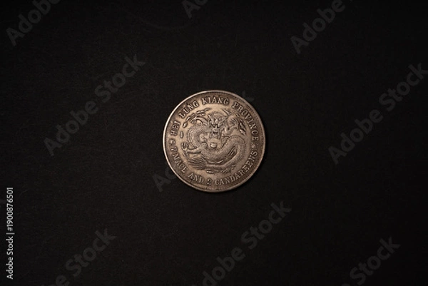 Obraz アンティーク コイン 古銭 海外 日本 外国 銀 銀貨