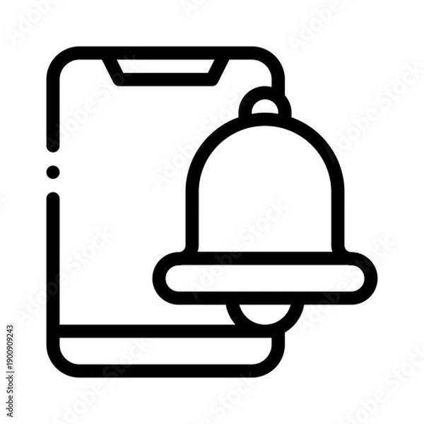 Obraz notifications line icon