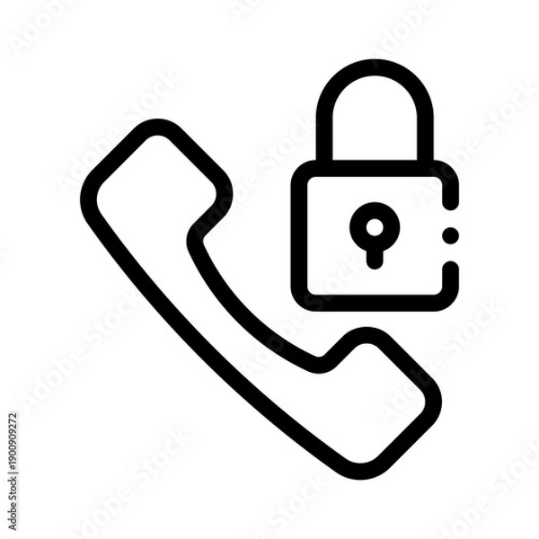 Obraz phoneaddiction line icon