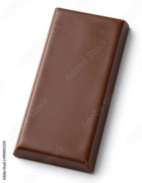 Obraz Blank Chocolate Bar Wrapper on White Background