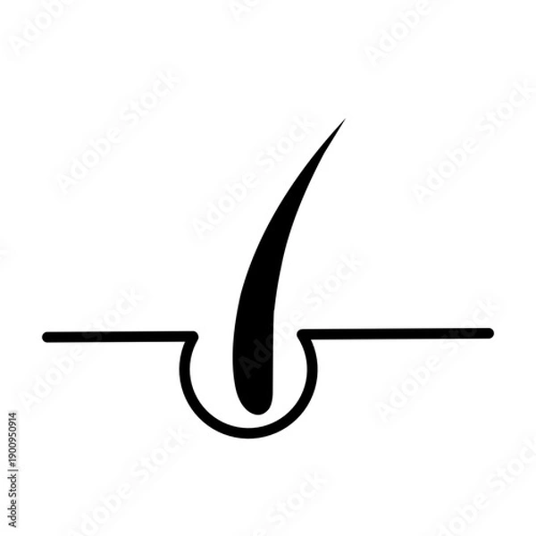 Obraz Hair care vector icon