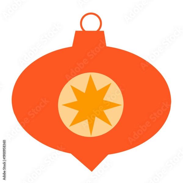 Obraz Vector Christmas ornament
