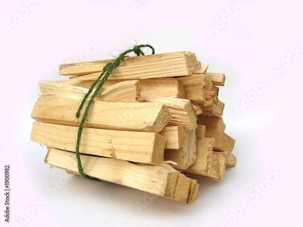 Fototapeta kindling wood