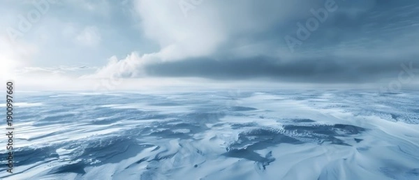 Obraz stormy sky over water