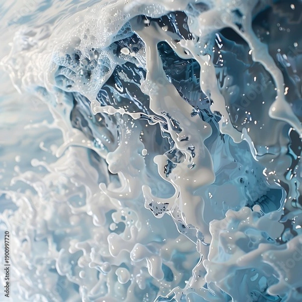 Obraz Icecap melting details