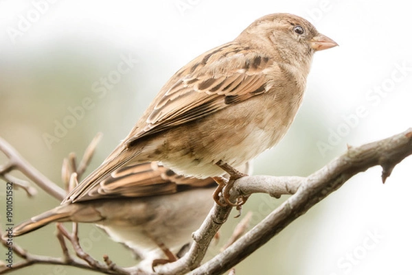 Obraz Haussperlinge im Baum