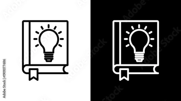 Obraz Book Wisdom Icon For Design Elements