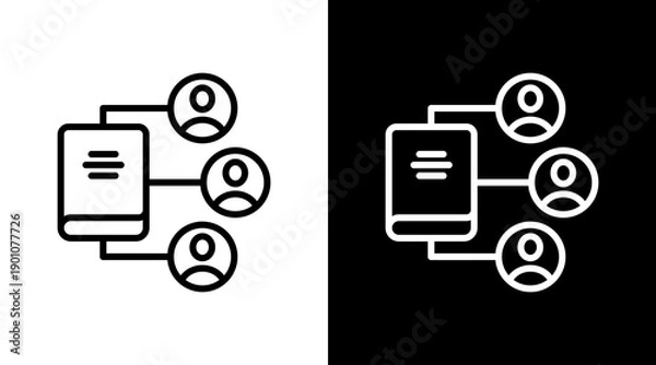 Obraz Library Community Icon For Design Elements