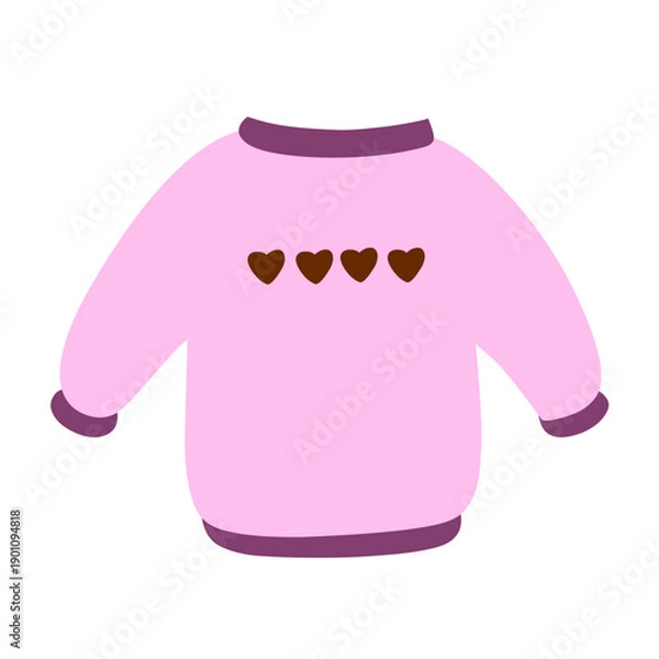 Obraz Winter sweater vector