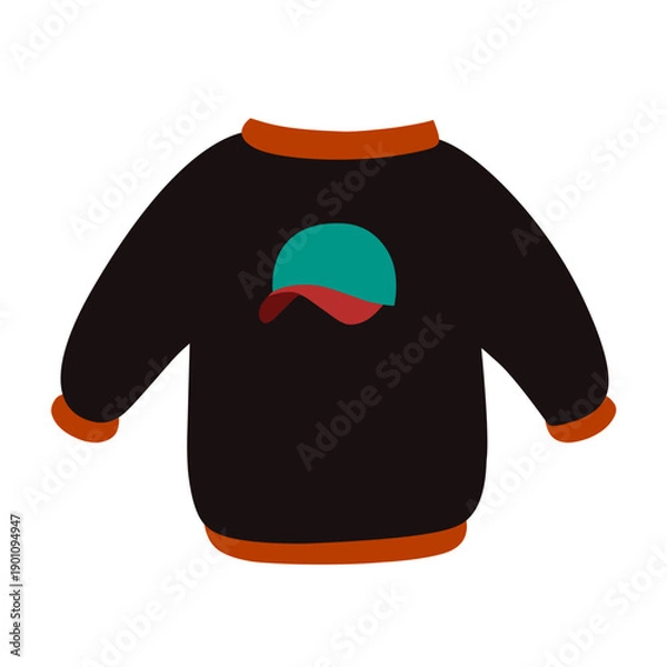 Obraz Winter sweater vector