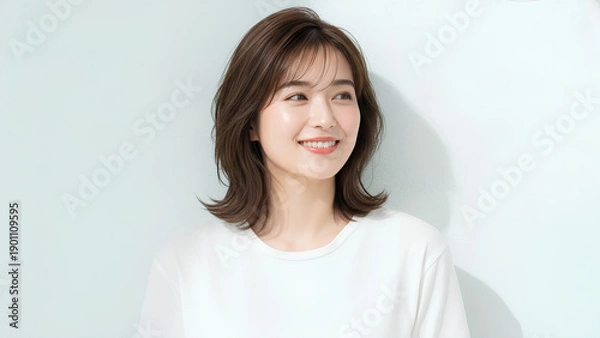 Obraz ナチュラルな女性の美容ポートレート