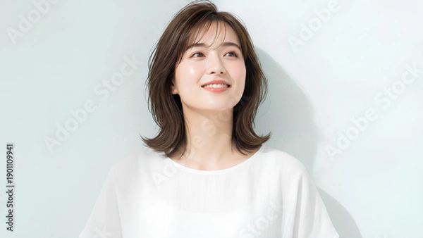 Obraz ナチュラルな女性の美容ポートレート