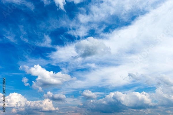 Obraz blue sky with cloud