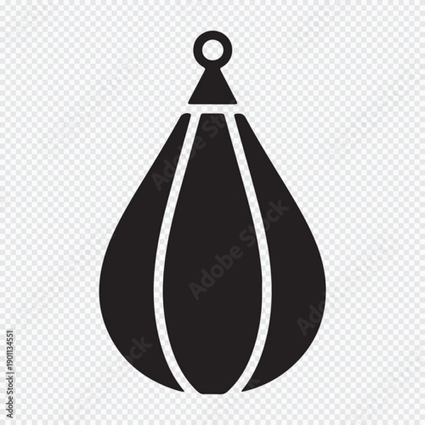Obraz Punching Bag Boxing Training Icon