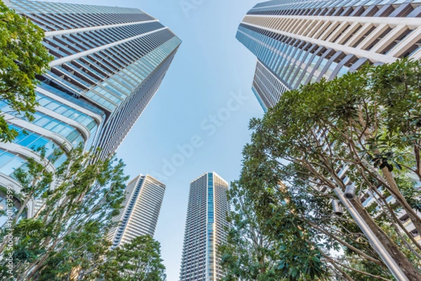 Obraz 東京のベイエリアのタワーマンション