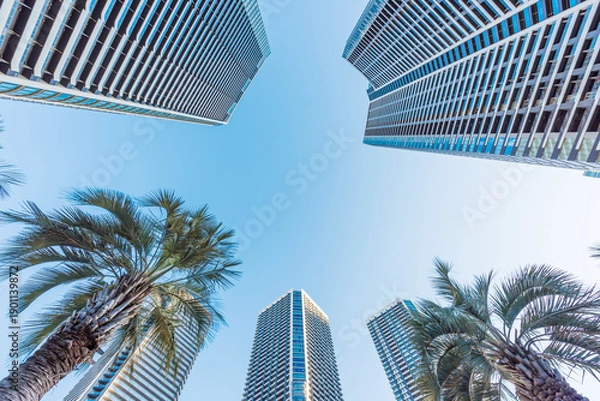 Obraz 東京のベイエリアのタワーマンション