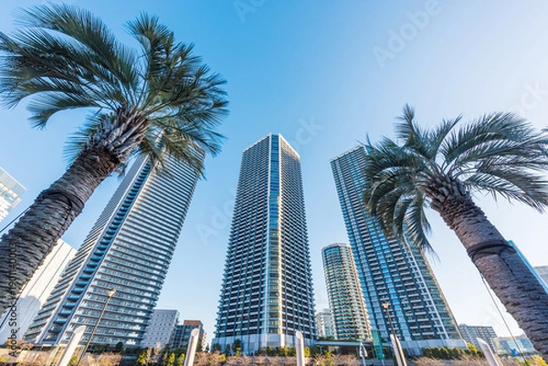 Obraz 東京のベイエリアのタワーマンション