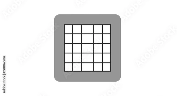 Fototapeta Gray Square Grid Pattern Design Element.