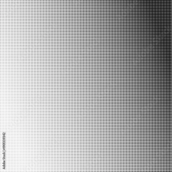 Obraz Halftone Dotted Background Vector Illustration