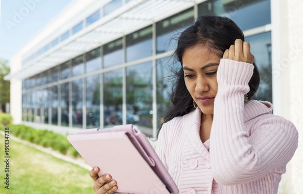 Fototapeta Student failed exam