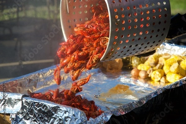 Fototapeta Crawfish Boil