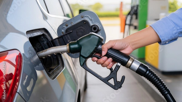 Obraz gas pump nozzle