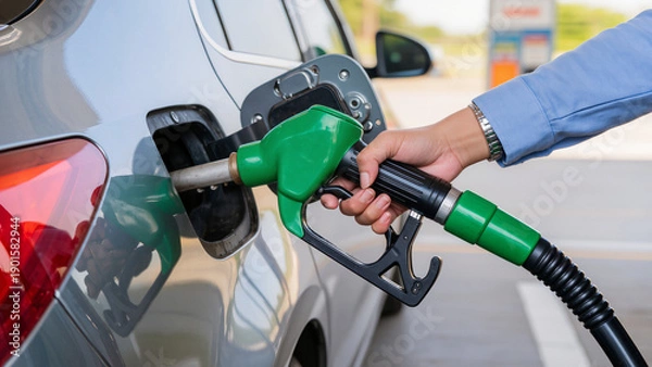 Obraz gas pump nozzles