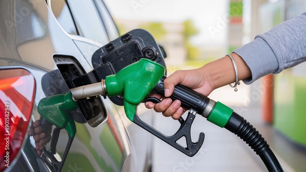 Obraz gas pump nozzles