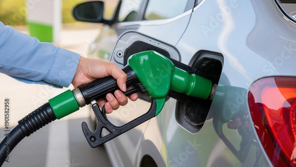 Obraz gas pump nozzles