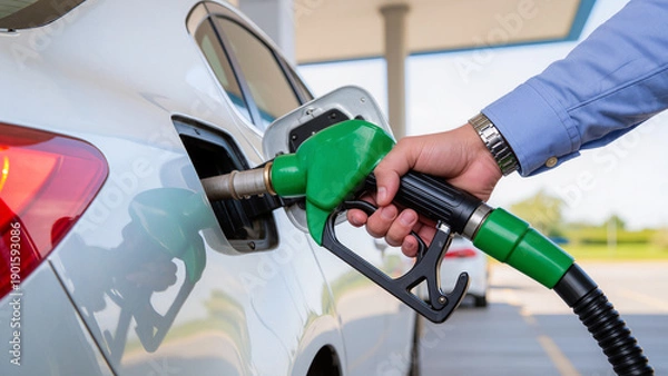 Obraz gas pump nozzles