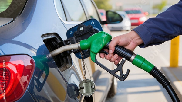 Obraz gas pump nozzle