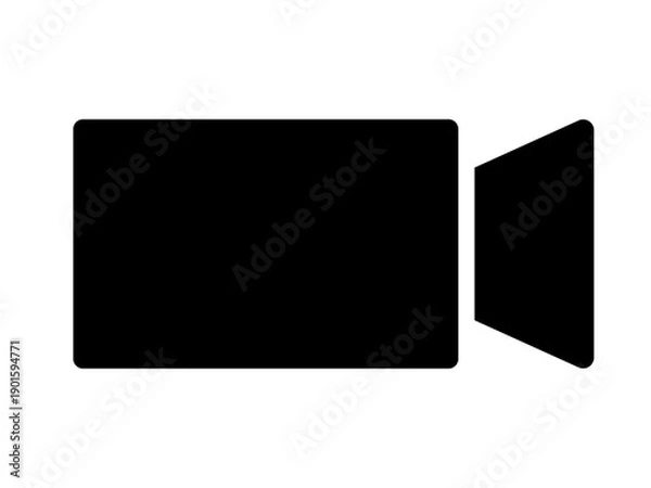 Obraz 動画撮影を示すビデオカメラのアイコン