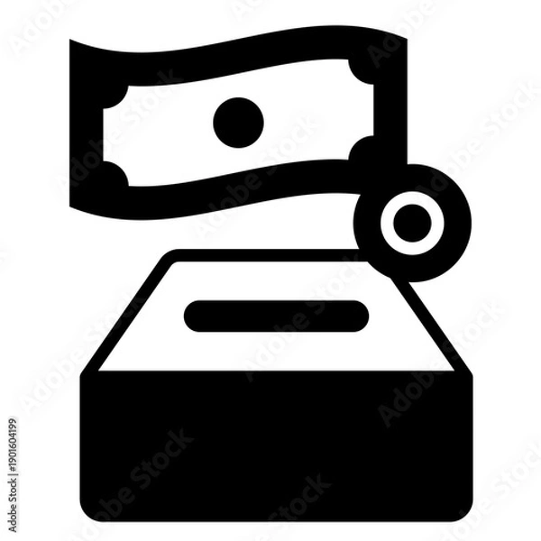 Obraz Donation Glyph Icon