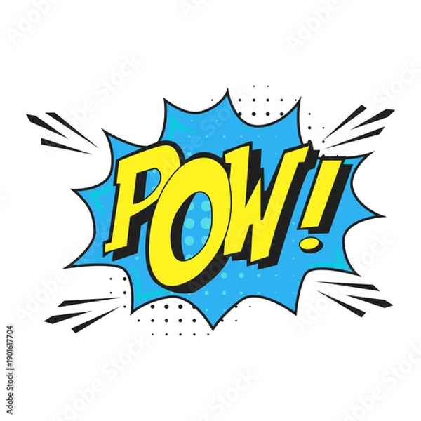 Obraz Comic Reaction Effect