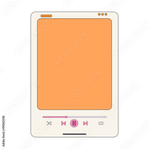 Obraz Music Player UI