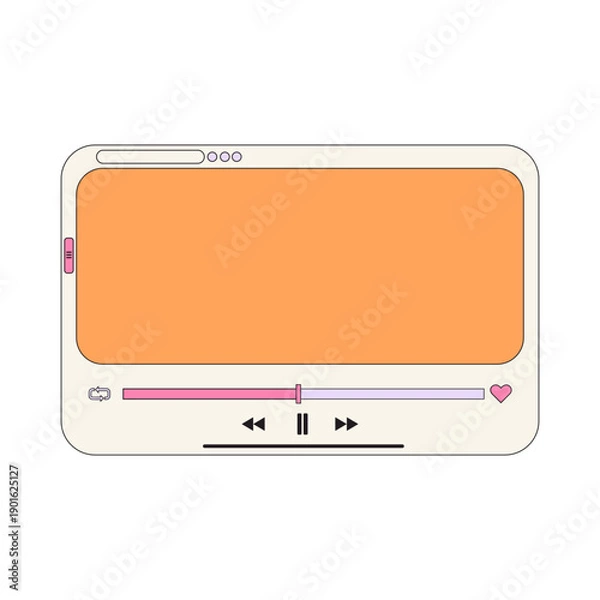 Obraz Music Player UI