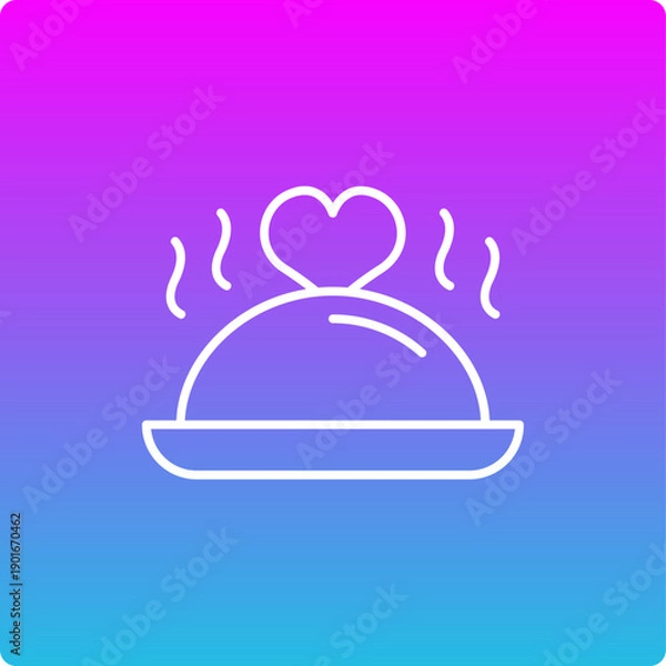 Fototapeta Dinner Icon