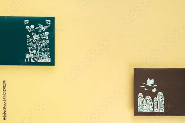 Obraz 한국의 전통봉투,추석,설날,명절 이미지