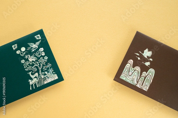 Obraz 한국의 전통봉투,추석,설날,명절 이미지