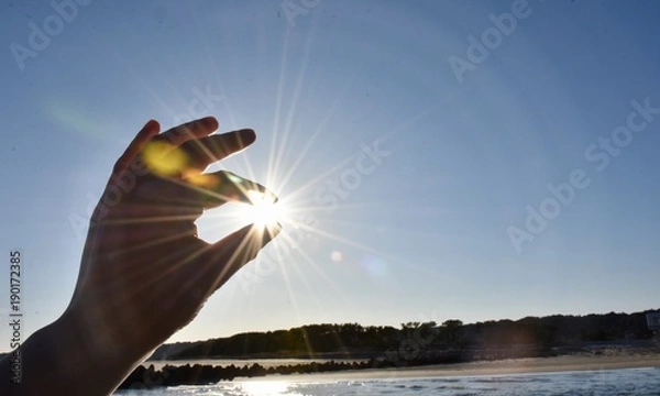 Fototapeta 太陽光