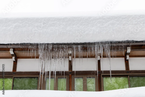 Obraz 垂れ下がったツララ