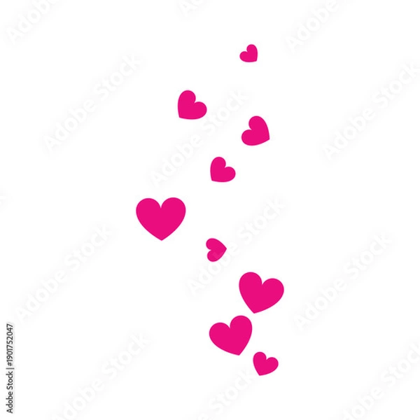 Obraz Love background illustration