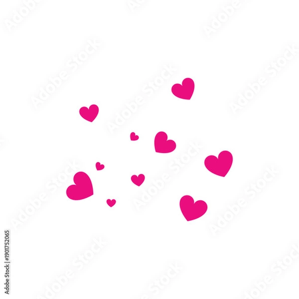 Obraz Love background illustration