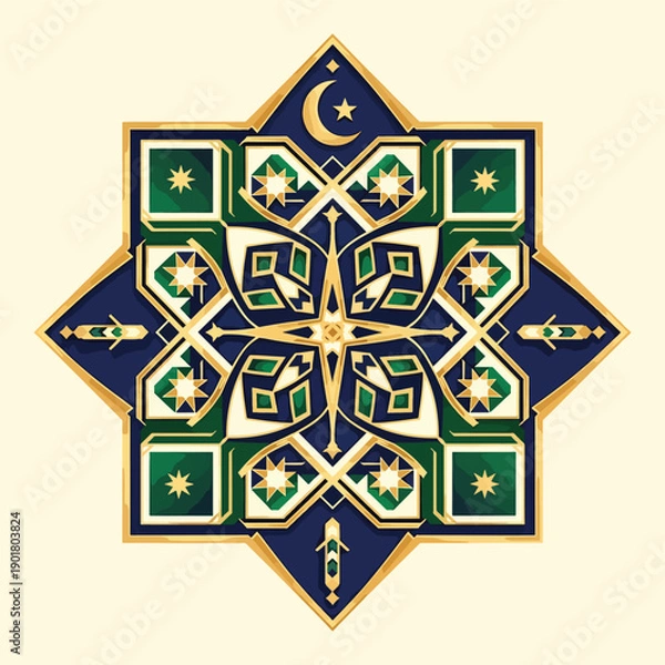 Obraz Islamic Geometric Pattern