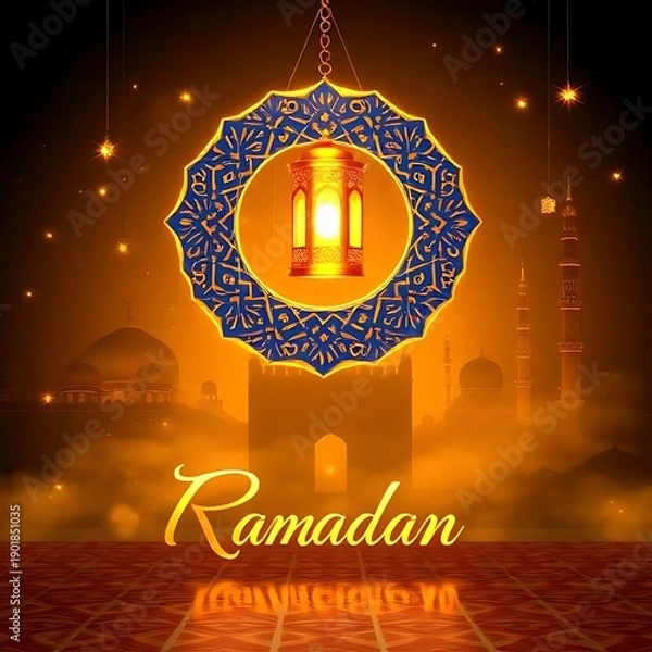 Fototapeta ramadan mubarak